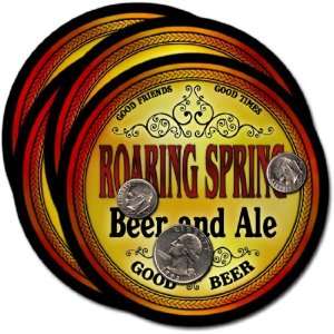 Roaring Spring, PA Beer & Ale Coasters   4pk