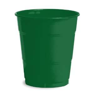  Hunter Green Plastic Beverage Cups   12 oz Health 
