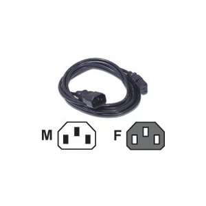  Cables To Go 3 Ft Power Cord Extension Molded American Wire Gauge 