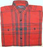 Mens Polo Ralph Lauren Plaid Flannel Camp Shirt Small  