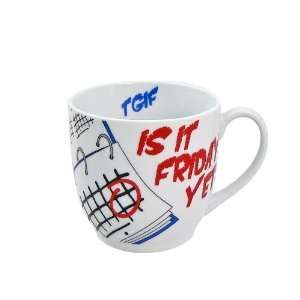 Tracey Porter 0701207 Is It Friday Yet Mug   Pack of 4  