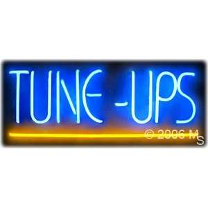Neon Sign   Tune Ups   Large 13 x 32  Grocery & Gourmet 