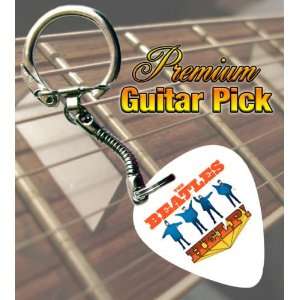 Beatles Help Premium Guitar Pick Keyring