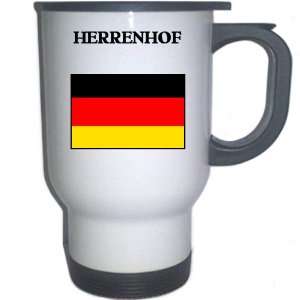  Germany   HERRENHOF White Stainless Steel Mug 