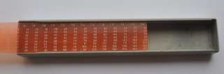 1970s USSR Russia Vintage Pencil Box w Ruler PLASTIC  