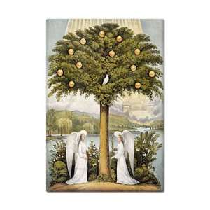  The Tree of Life Currier & Ives Inspirational Fridge 