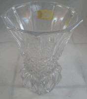 Collectible Echt Bleikristall Art Deco 6 Floral Vase Over 24% PbO 