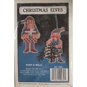 Christmas Elves Rudi & Willi Craft Kit 