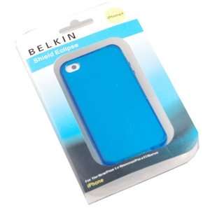  Blue Belkin Shield Eclipse case Cover for iphone 4: Cell 