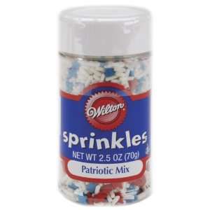  Wilton Sprinkles 3 Ounces Patriotic W710 786; 3 Items 