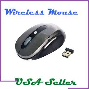   4G 2.4 GHz Cordless Wireless Optical Mouse Mice For PC Lap  