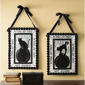   Halloween Wall Scroll Decor By Collections Etc