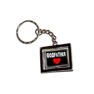  Godfather Love   Red Heart   New Keychain Ring: Automotive