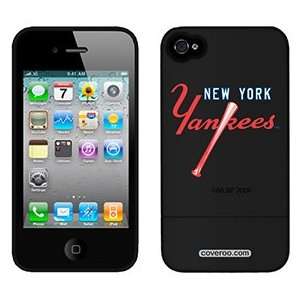  New York Yankees with Bat on Verizon iPhone 4 Case by 