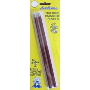  Aunt Marthas Hot Iron Transfer Pencils: Pack of 2: Arts 