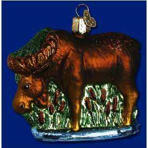  Old World Christmas Munching Moose Ornament: Home 