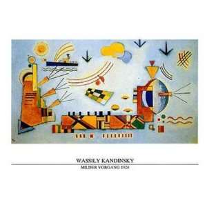  Milder Vorgang, c.1928 by Wassily Kandinsky 32x24: Home 