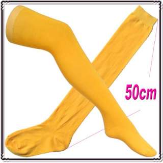 13 colors over knee high socks/stockings  