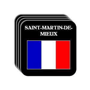  France   SAINT MARTIN DE MIEUX Set of 4 Mini Mousepad 