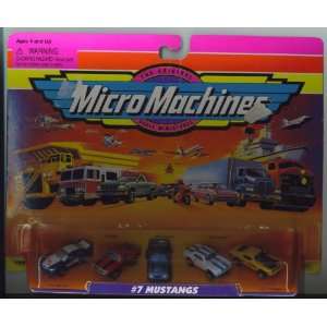 Micro Machines Mustangs: Toys & Games