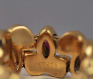 Chaumet 18k Gold Ruby Ring  