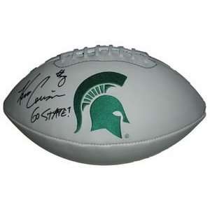   Signed Michigan State Spartans Logo Football