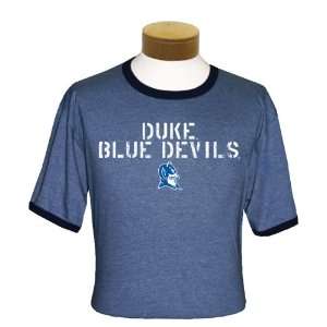  Duke Blue Devils Ringer T Shirt