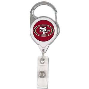  San Francisco 49ers Premium Metal Badge Reel: Sports 
