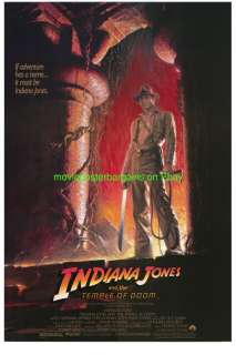 INDIANA JONES MOVIE POSTERS ALL ORIG. HARRISON FORD  