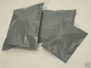 100 MIxed Grey Plastic Mailing Postal Bag Special Offer  