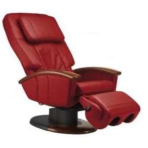  Human Touch Leather Massage Chair   Red (HT 136)