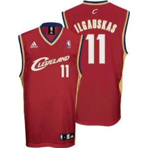   Ilgauskas Jersey adidas Maroon Replica #11 Cleveland Cavaliers Jersey