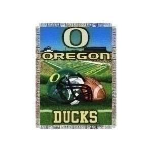  Oregon Ducks Home Field Advantage Series Tapestry Blanket 