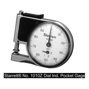  1010Z Dial Indictr Pocket Gage 0 .375 .001 Grad 0 100 