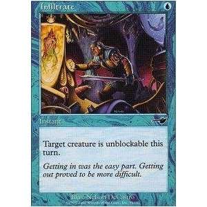  Magic the Gathering   Infiltrate   Nemesis   Foil Toys & Games