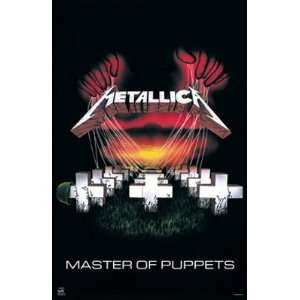 METALLICA MASTER OF PUPPETS 24X36 WALL POSTER #6625 