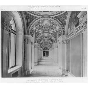   ,Washington,D.C.,c1898,Interior,Architecture,hallway