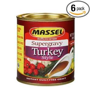 MASSEL Super Gravy, Turkey Style, 4.9 Ounce (Pack of 6)  