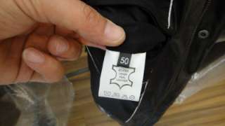 100%Authenic HUGO BOSS Leather Jacket size 50 HBM013  