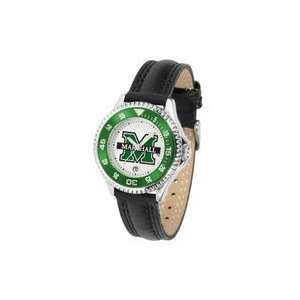  Marshall Thundering Herd Competitor Ladies Watch with Leather Band 