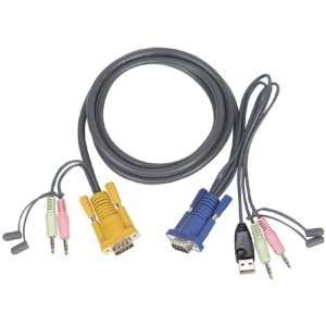  IOGEAR KVM USB Cable With Audio: Computers & Accessories