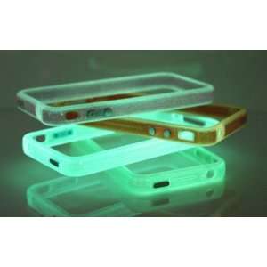   Translucent Glow in the Dark Premium Bumper Case for Apple iPhone 4