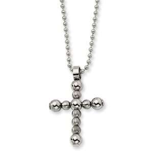 Stainless Steel Cross Pendant Necklace: Vishal Jewelry 