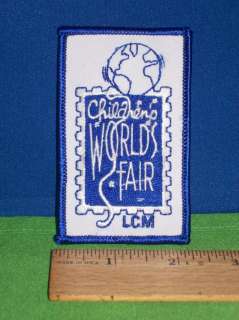 Louisiana Museum Childrens Worlds Fair Backpack Patch  