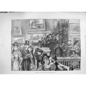  1894 VISITORS LOAN ART GALLERY COLLECTION GUILDHALL