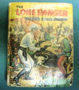 Big Lil Book LONE RANGER OUTWITS COUGAR #2013  1st  