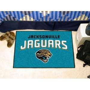  Jacksonville Jags Jaguars Starter Rug/Carpet Welcome/Door 