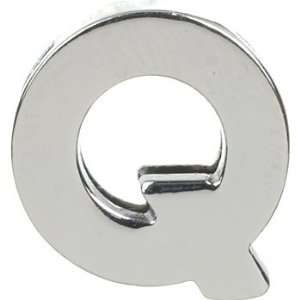 Dickens Closet Create a Collar 10 mm Chrome Letter Q Charm, Color 