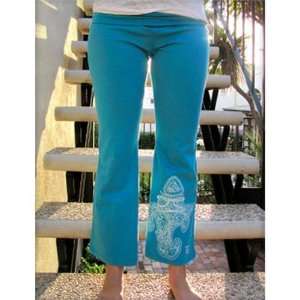   Roll Down Pedal Pusher Yoga Pant by Jala Clothing