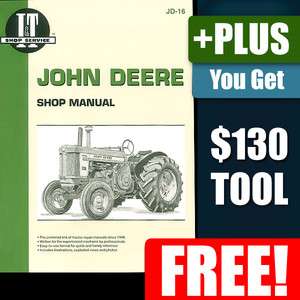 John Deere Tractor 520 530 Service Part Repair Manual  